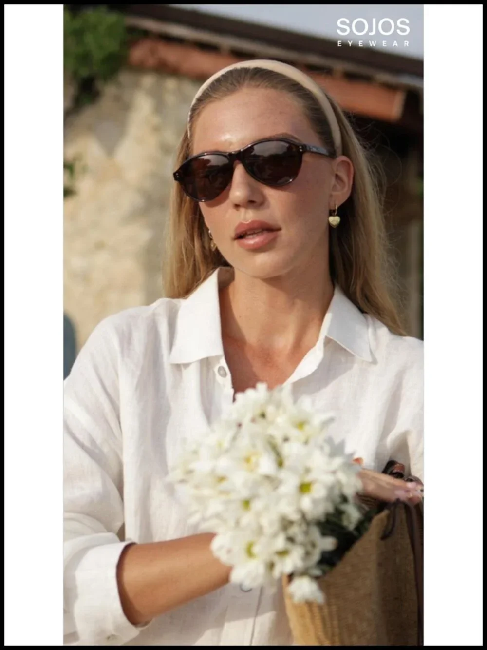 Retro Aviator Polarized Sunglasses UV Protection Driving Hiking Yoga